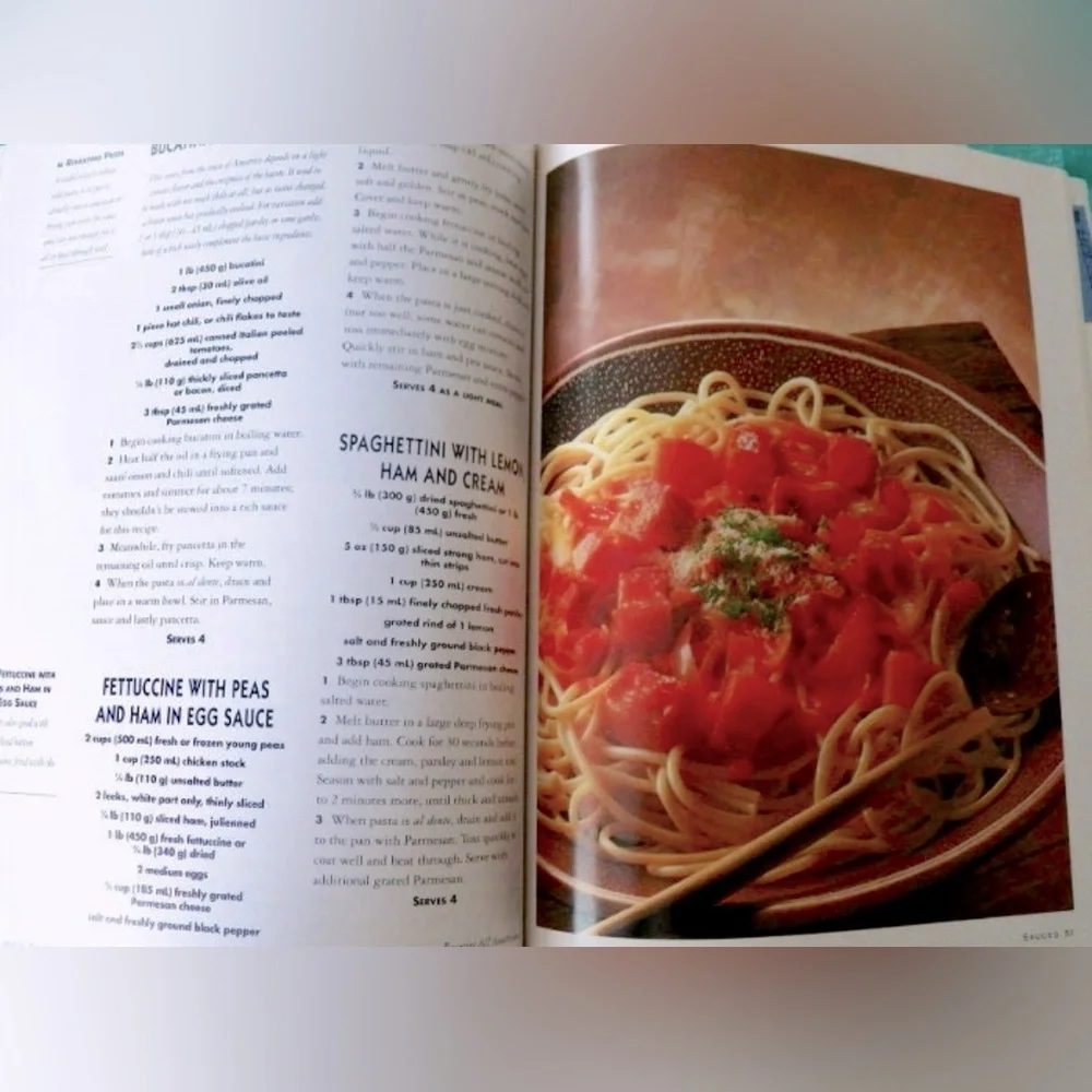 THE NEW PASTA Cookbook Williams-Sonoma Collection by Joann Glynn